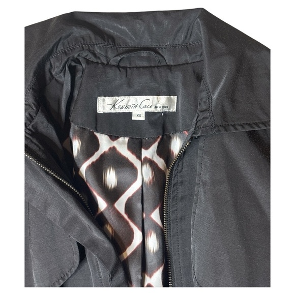 Kenneth Cole Black Blazer Coat - Picture 3 of 6